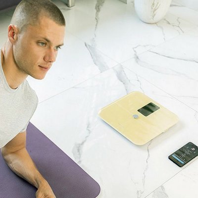 Cecotec Digital Badrumsvåg Gul