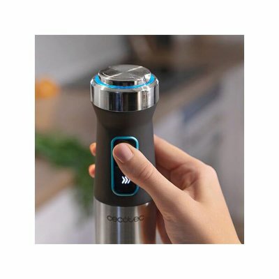 Cecotec Stavmixer Power TitanBlack 1500 XL Cream W svart Glas