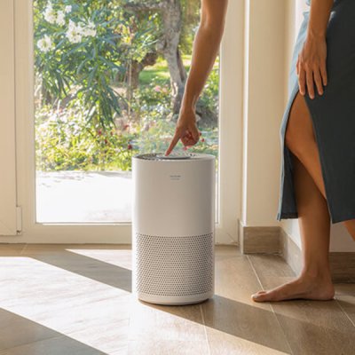 Cecotec Luftrensare TotalPure 2000 Connected Vit Wi-Fi 50 W