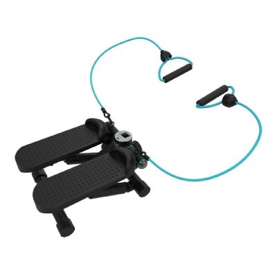 Cecotec Stepper Drumfit StepTrain 1000 Band med elastiska och LCD-skärm svart metall