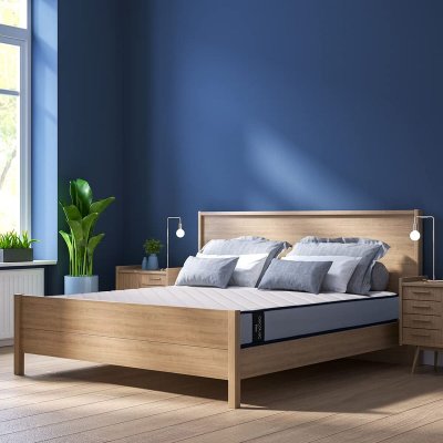 Cecotec Flow ViscoCare 1900 madrass 150x200cm medium-fast 21cm viskoelastisk blå