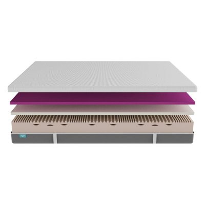 Cecotec Viskoelastisk madrass med lock Flow Original 105 x 190 cm Vit