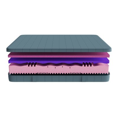 Cecotec Viskoelastisk madrass med lock Flow Genuine 135 x 190 cm Vit