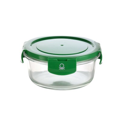 Hermetisk matlåda Benetton 840 ml Grön Plast polypropen Borosilikatglas