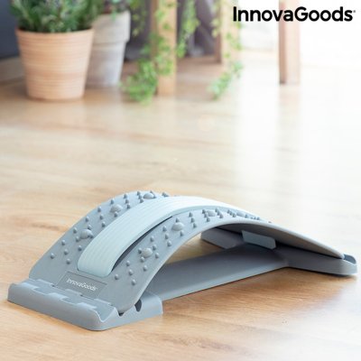 InnovaGoods Ländryggssjusterare, stretchar och ger stöd med tryck magnetpunkter Lumport Blå