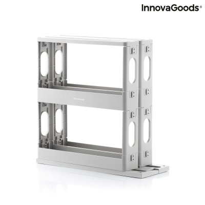 InnovaGoods Skjutbart och svängbart kryddställ Rispick Grå