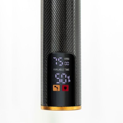 InnovaGoods Professionell uppladdningsbar hårtrimmer med tillbehör Triher Svart rostfritt stål