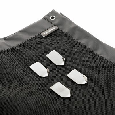 InnovaGoods Skyddsnät för Husdjur Petinu Svart Rostfritt stål