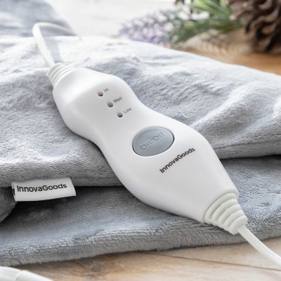 InnovaGoods Elektrisk Kudde för Nacke och Axlar Sholkad Grå Polyester