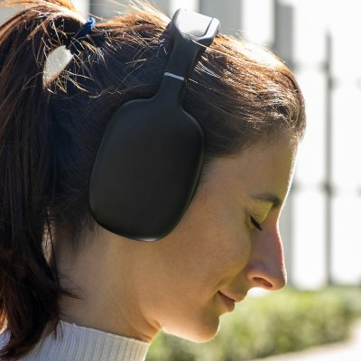 InnovaGoods Trådlöst Hopfällbart Headset Folbeat svart