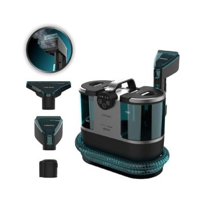 Cecotec Dammsugare för stoppning och mattor Conga 7000 Carpet&Spot Clean Steam XXL Blå glas