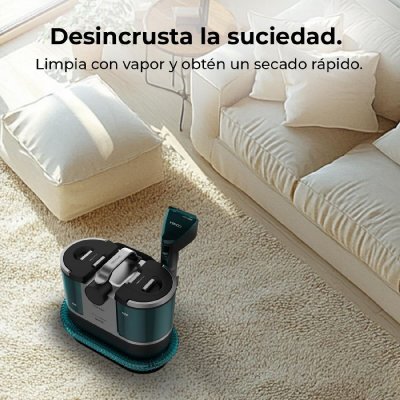 Cecotec Dammsugare för stoppning och mattor Conga 7000 Carpet&Spot Clean Steam XXL Blå glas