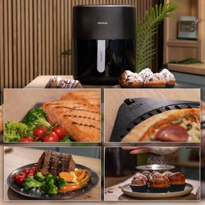 Cecotec Luftfritös Cecotec Cecofry&Grill Duoheat 6500 2200 W 6,5 L