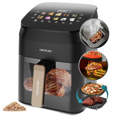 Cecotec Luftfritös Smokin' 4500 1900 W Svart 4, 5 L rostfritt stål
