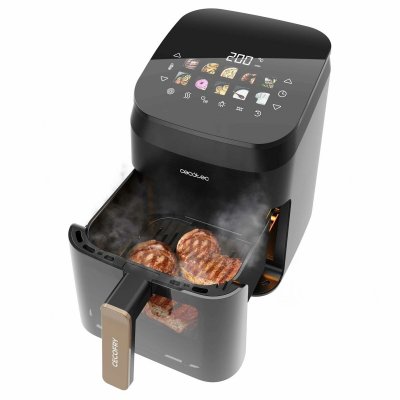 Cecotec Luftfritös Smokin' 4500 1900 W Svart 4, 5 L rostfritt stål