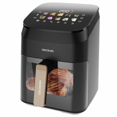 Cecotec Luftfritös Smokin' 4500 1900 W Svart 4, 5 L rostfritt stål