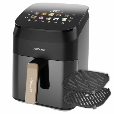 Cecotec Luftfritös Smokin' 4500 1900 W Svart 4, 5 L rostfritt stål