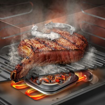 Cecotec Luftfritös Smokin' 4500 1900 W Svart 4, 5 L rostfritt stål