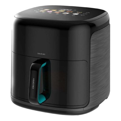 Cecotec Airfryer 8, 5L Cecofry&Grill Smokin'Prime 8500 2300W grill rök svart rostfritt stål