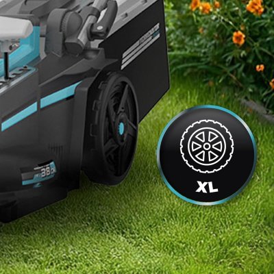 Cecotec Batterigräsklippare Brushless E7 Liberty Z Plus 20V 43cm 45L 3-i-1 blå