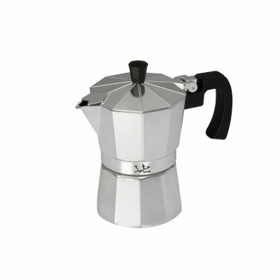 JATA Italiensk Kaffepanna CCA12 Aluminium 12 Csészék Silvrig