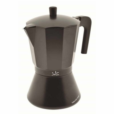 JATA Italiensk Kaffepanna CFI12 Svart Aluminium 12 Csészék