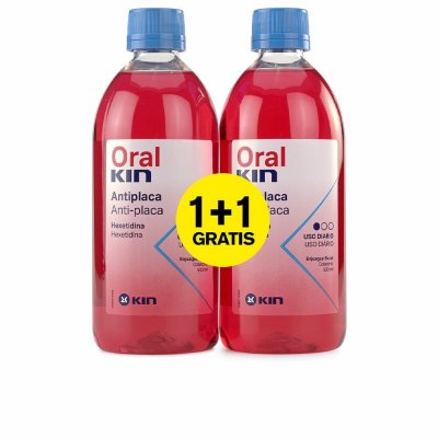 Kin Munvatten Oralkin Enjuague Bucal Placa Anti-plack (2 uds)