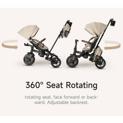 Ociotrends Trehjuling beige aluminium