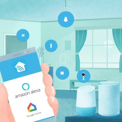 Domos Säkerhets-Kit för hemmet DOML-K-1 Svart Plast