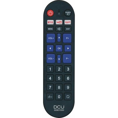 DCU Tecnologic Universal Fjärrkontroll 30901000 svart