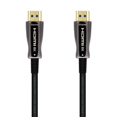 Aisens Kabel HDMI A153-0524 100 m Svart Guld