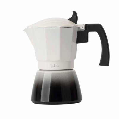 JATA Italiensk Kaffepanna HCAF2406 Kräm Aluminium 6 Koppar
