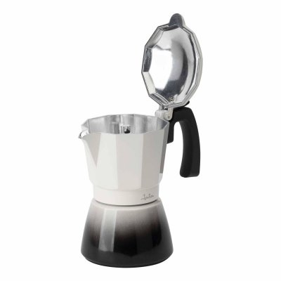 JATA Italiensk Kaffepanna HCAF2406 Kräm Aluminium 6 Koppar