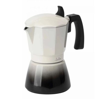 JATA Italiensk Kaffepanna HCAF2406 Kräm Aluminium 6 Koppar
