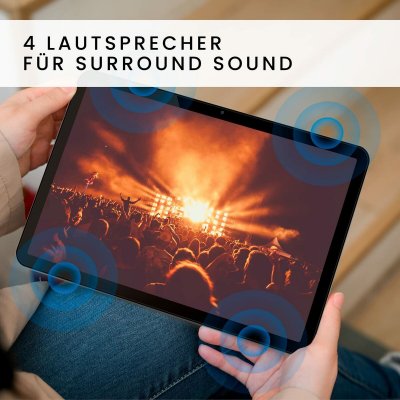 SPC Läsplatta SPC GRAVITY 4 8 GB RAM 128 GB Grå Mediatek MT8183 svart