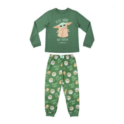 Pyjamas Barn The Mandalorian Grön (Storlek: 10 år)
