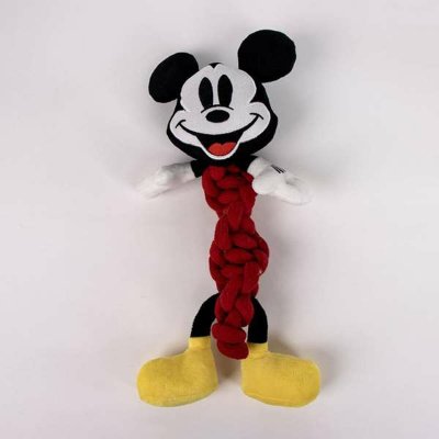 Mickey Mouse Tuggleksak för hundar Röd 11 x 27 9, 5 cm