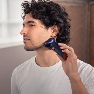 Cecotec Rakapparat PrecisionCare Aluminium Pro blå titan LCD 80min IPX6 bas