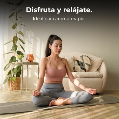 Cecotec Luftfuktare PureAroma 3000 10L 10W Bluetooth Högtalare LED 3 lägen vit plast