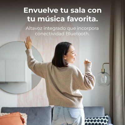 Cecotec Luftfuktare PureAroma 3000 10L 10W Bluetooth Högtalare LED 3 lägen vit plast