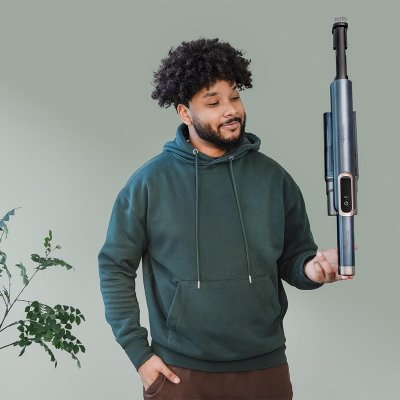 Cecotec Skaftdammsugare Dammsugarborste Scoba 3000 210 W Grå metall