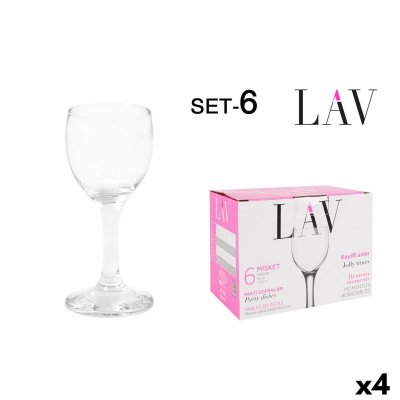 Glasset LAV Misket 6 Delar (4 antal)