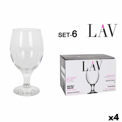 Glasset LAV Misket 6 Delar (4 antal)