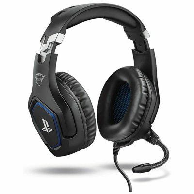 Trust Spelhörlurar med mikrofon GXT 488 Forze PS4 Svart Nylon