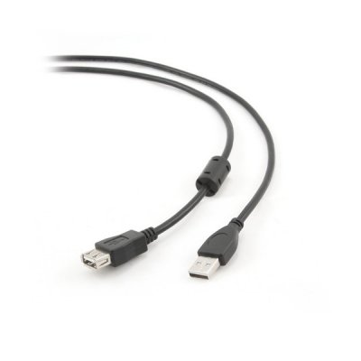 USB-Kabel GEMBIRD CCF-USB2-AMAF-6 1,8 m Svart
