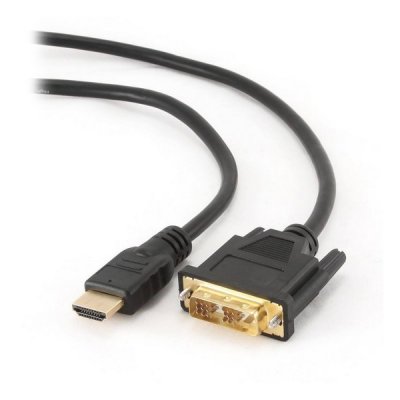 Kabel HDMI till DVI GEMBIRD CC-HDMI-DVI-0.5M (0,5 m) Svart