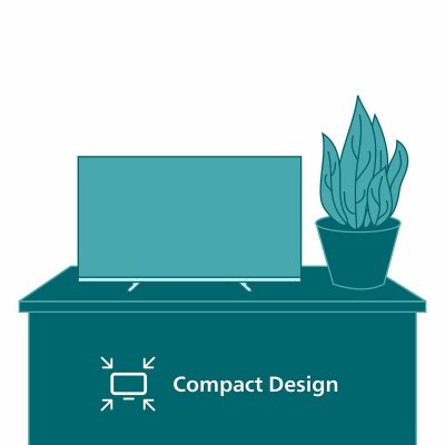 Philips Smart TV 40PFS6000/12 40" LED Full HD svart