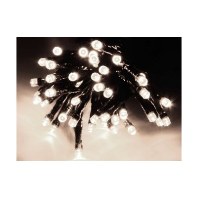 BigBuy Christmas LED-krans Vit LED (Renoverade A) Plast