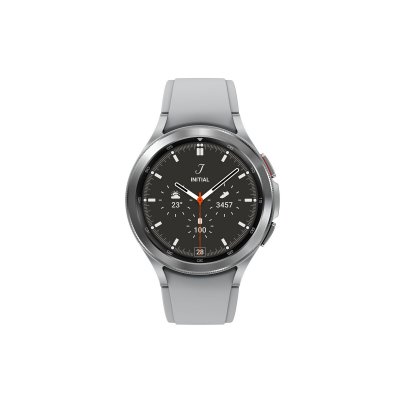 Samsung Smartklocka Galaxy Watch4 Classic Silvrig 1, 4" Ø 46 mm silver rostfritt stål