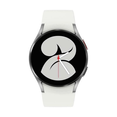 Samsung Smartklocka Galaxy Watch 4 Silvrig 1, 2" 40 mm Vit Aluminium